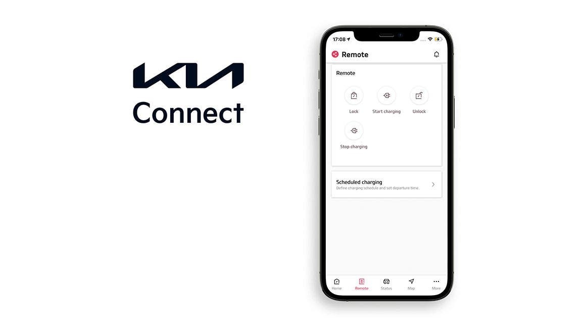 Služby aplikace Kia Connect App